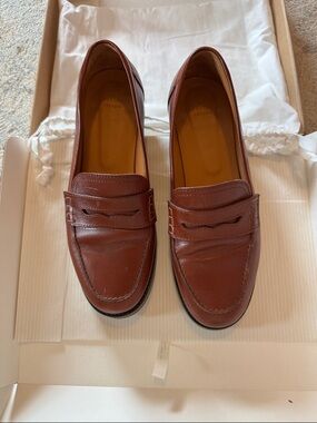 Sézane Andrea Loafers in Rich Brown Women’s size 10